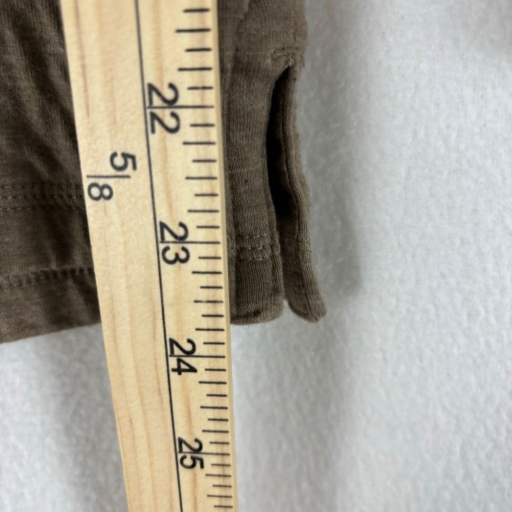 North Hudson Outfitters Men’s Brown Long Sleeve Shirt/Sweater Soft/Ruffled - Picture 9 of 10